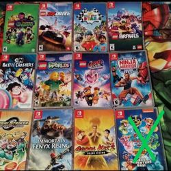Nintendo Switch Games, $15 Each