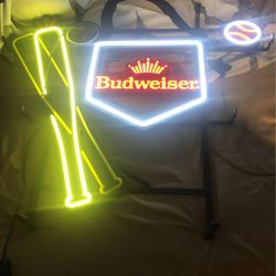 Vintage Budweiser light up Motion sign