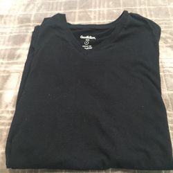 Black V Neck Shirt