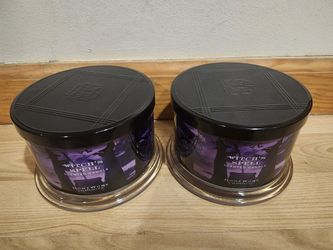 BRAND NEW HOMEWORX SLATKIN & CO WITCHE'S SPELL 18 OZ CANDLE 