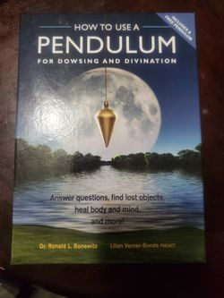 Pendulum For Dowsing And Divination Book With Free Pendulum!!!