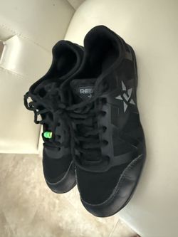 Rebel Black Cheer Shoes - Size 5.5