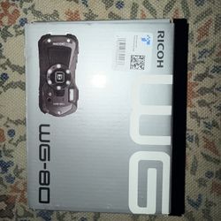 NEW Ricoh WG-80 Waterproof Digital Camera – Brand New In Box