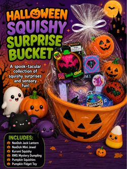 Halloween Squishy Surprise Bucket