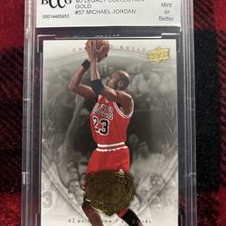 09’ upper deck MJ legacy collection gold #57