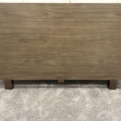 Queen Platform Bed and Mattress  in Excellent Condition