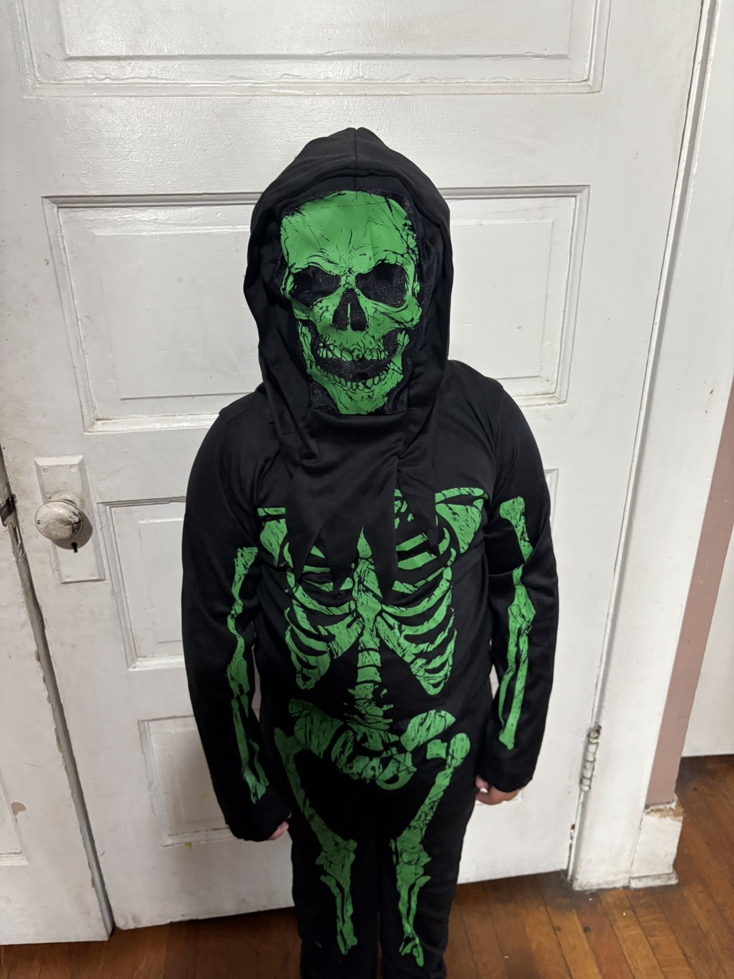 Green Skeleton Costume