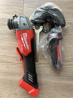 Milwaukee M18 FUEL 18V Lithium-Ion Brushless Cordless 4-1/2 in./5 in. Grinder w/Paddle Switch (Tool-Only