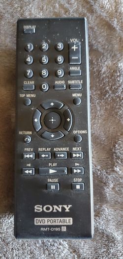 Sony DVD Remote RMT-D195