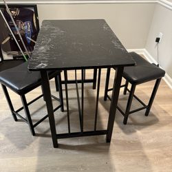 3-Piece Counter Height Dining Table 