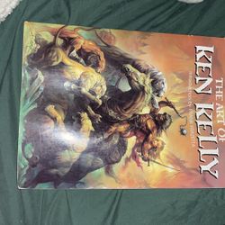The Art Of Ken Kelly Book Introduction By Frank Frazetta