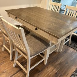 5 Piece Dining Table Set 