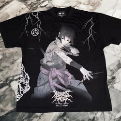 Darc Sport x Naruto Shippuden Sasuke Uchiha Shirt - Size L