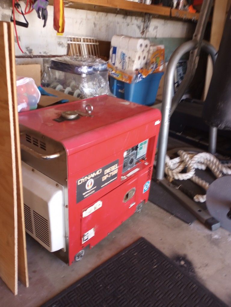 Diesel Dynamo Dp7100 Generator for Sale in San Pedro, CA OfferUp