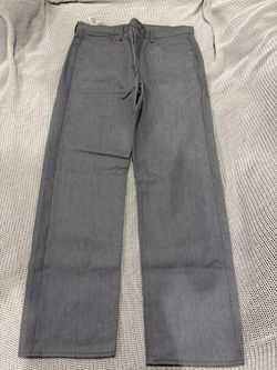 Grey Levi’s 501s