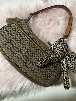 Vintage coach shoulder purse