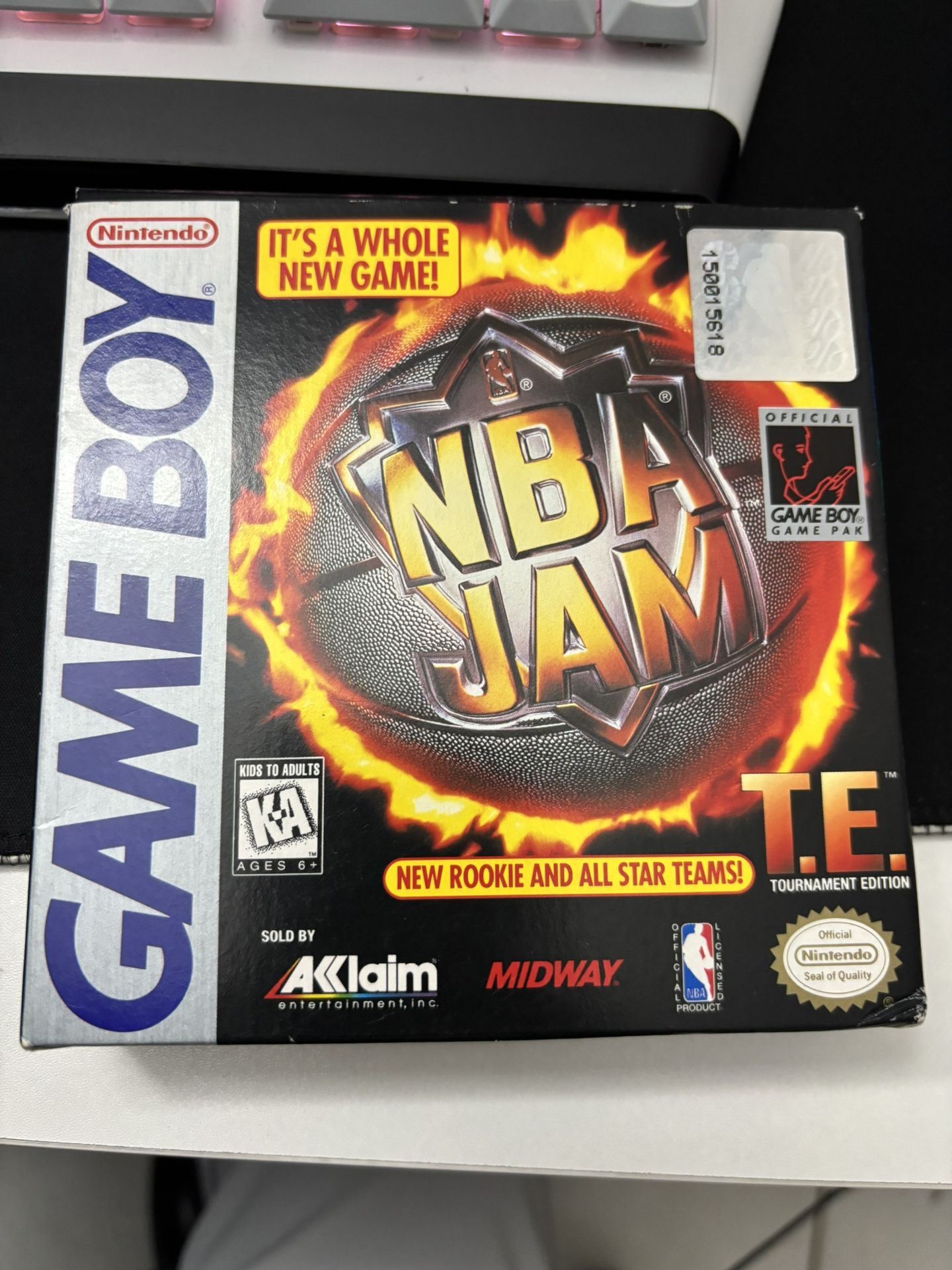 NBA Jam Gameboy cib