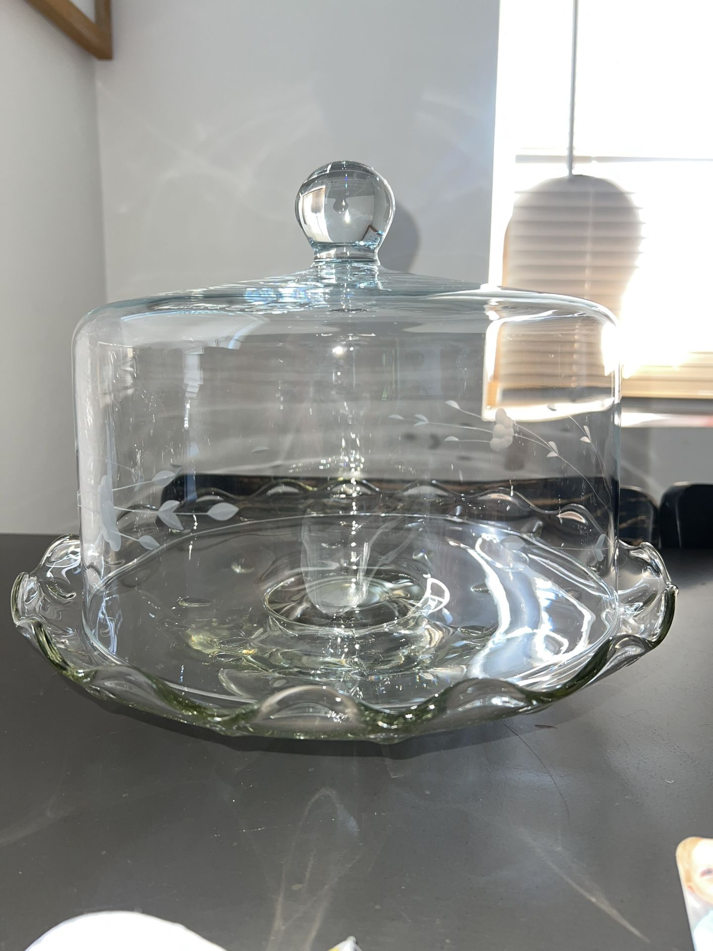 Princess House Cake Dish & Plater 