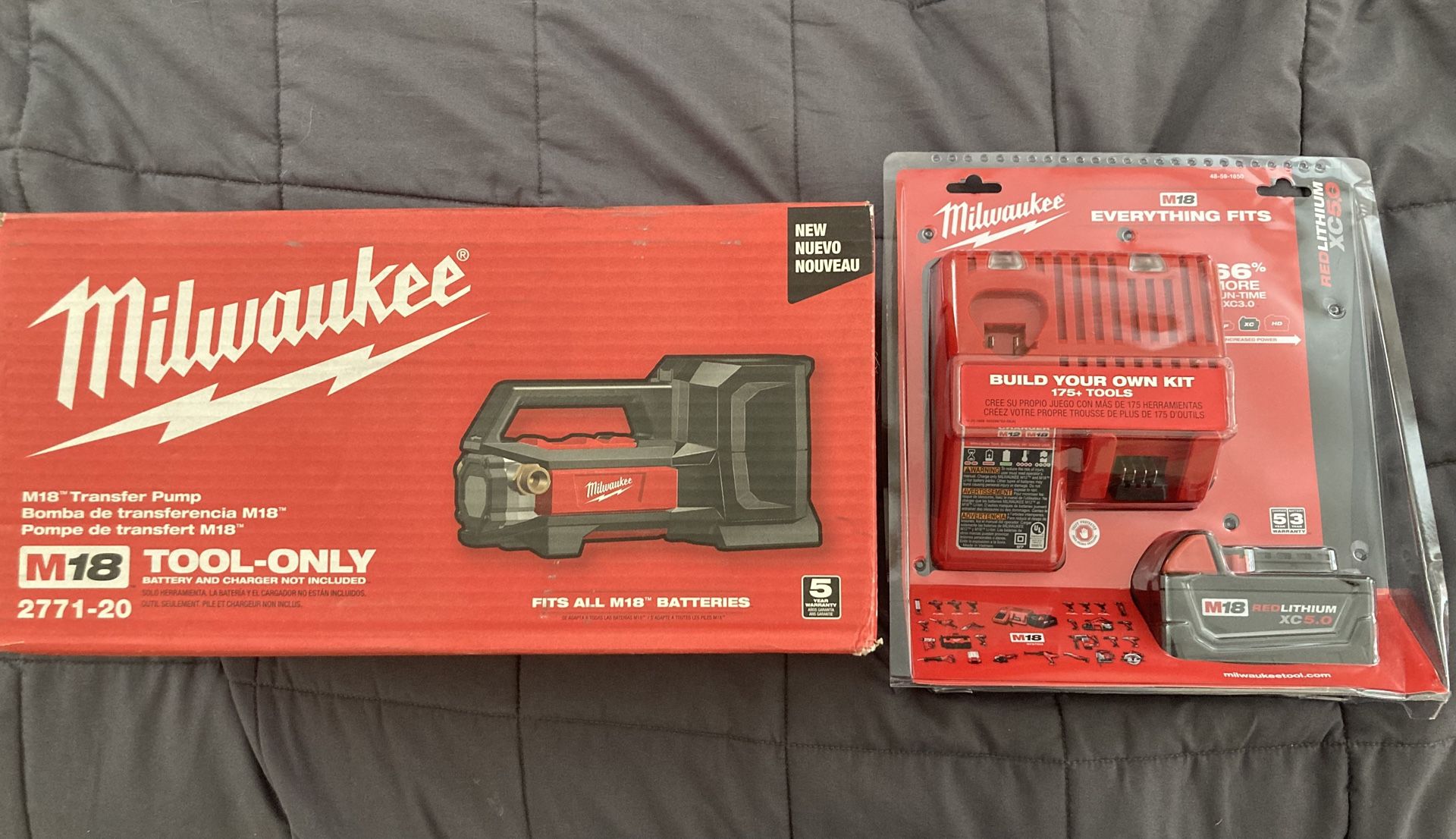 Milwaukee Pump And Battery