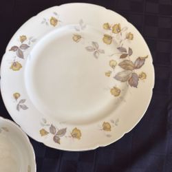 KPM  Porcelain China Royal Ivory Germany Autumn 11in