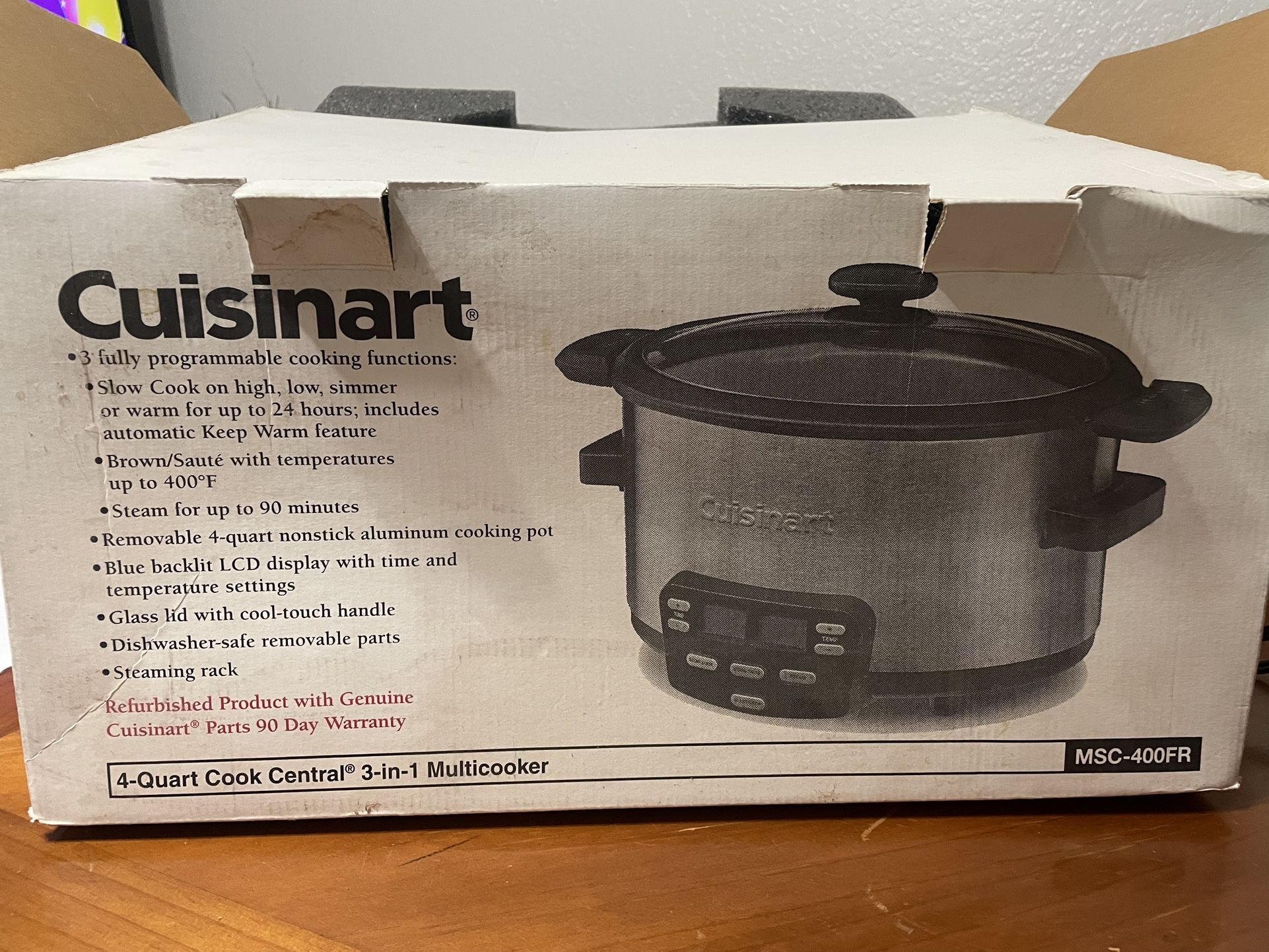 cuisinart quart in multi cooker