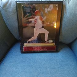 Anaheim Angels Troy Glaus Plaque 