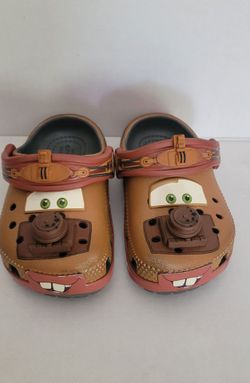 Disney Crocs Cars Mater toddler size:6