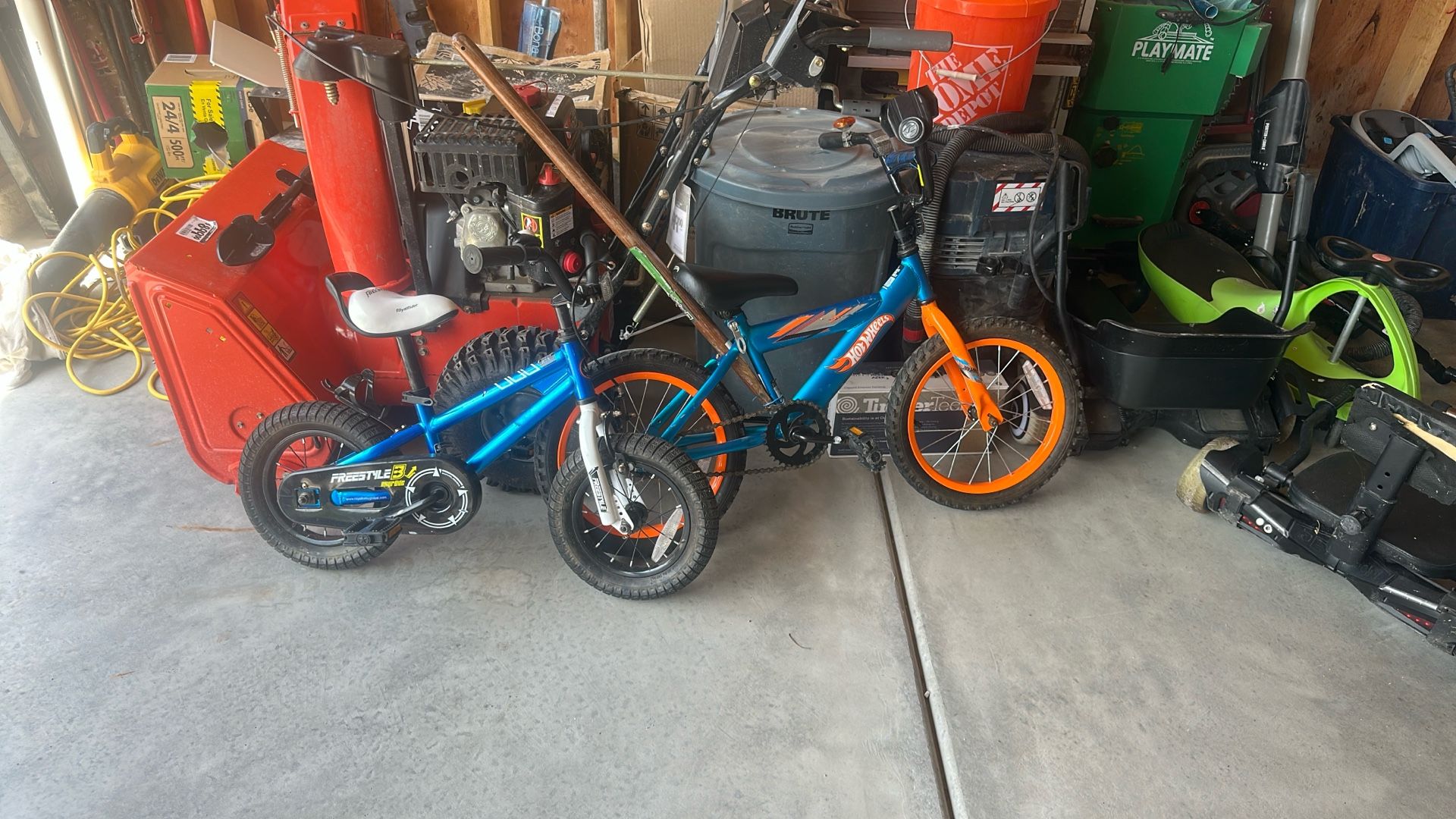 Royal Rider 12” And Hot Wheels Bike