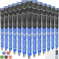 GoWolf Standard Golf Grips - Blue