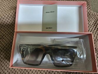 Miu Miu Oversized Square Sunglasses