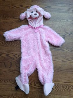 Pink poodle costume