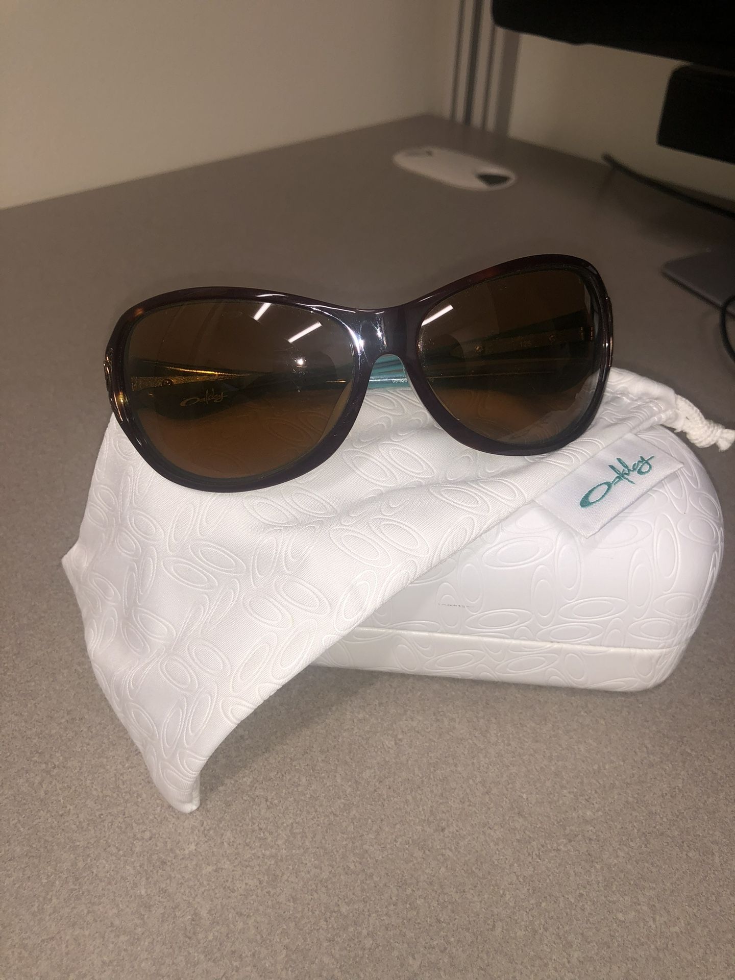 Oakley Belong Blue And Brown Sunglasses
