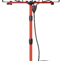 NEW IN BOX 30000 Lumen LED Work Light with Telescoping Tripod – Heavy-Duty, Ultra Bright