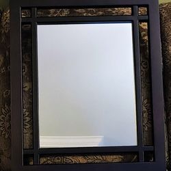 New Beautiful DARK CHERRY WOOD mirror 🪞. It's VERY Nice. CASH And Pickup Only