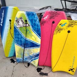4 Boogie Boards!