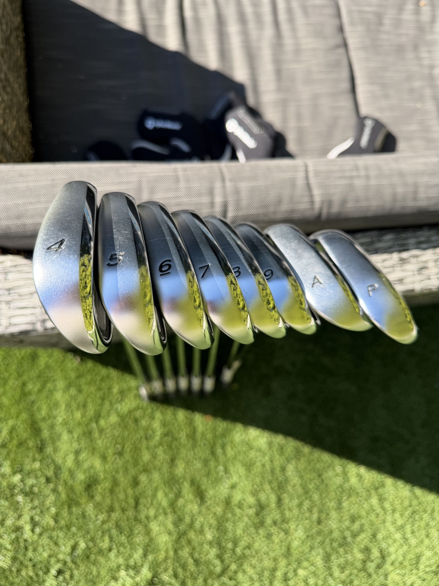 TaylorMade R9 Iron Set 4–PW + A Wedge | KBS FST 90 Steel Shafts | Right Handed