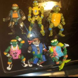 (9)Vintage Original  Teenage Mutant Ninja Turtles 