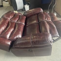Brand New Leather Sofa Couch 