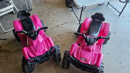 2- 12V kids 4 wheeler ATV