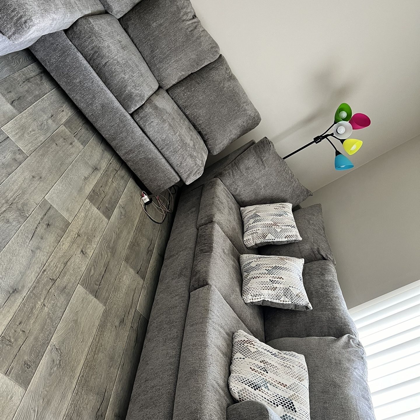 Grey Sectional Couch 