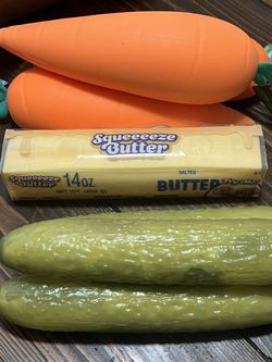 Squeezy Carrot Pickle And Butter