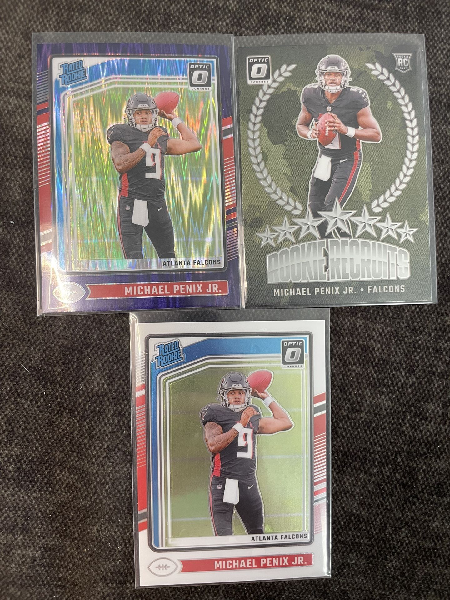 Michael Penix Jr Optic Rookie Lot