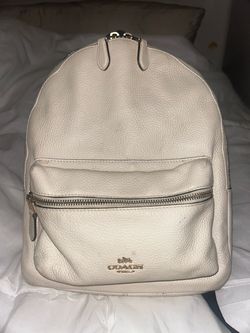 Coach Pebbled Leather Mini Backpack