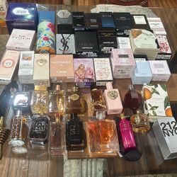 Authentic Perfume And Cologne Bundle 