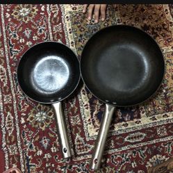 Crofton Heavy Cast iron Pans Like Brand New Pots Pans Cooking Utensils Cutlery 