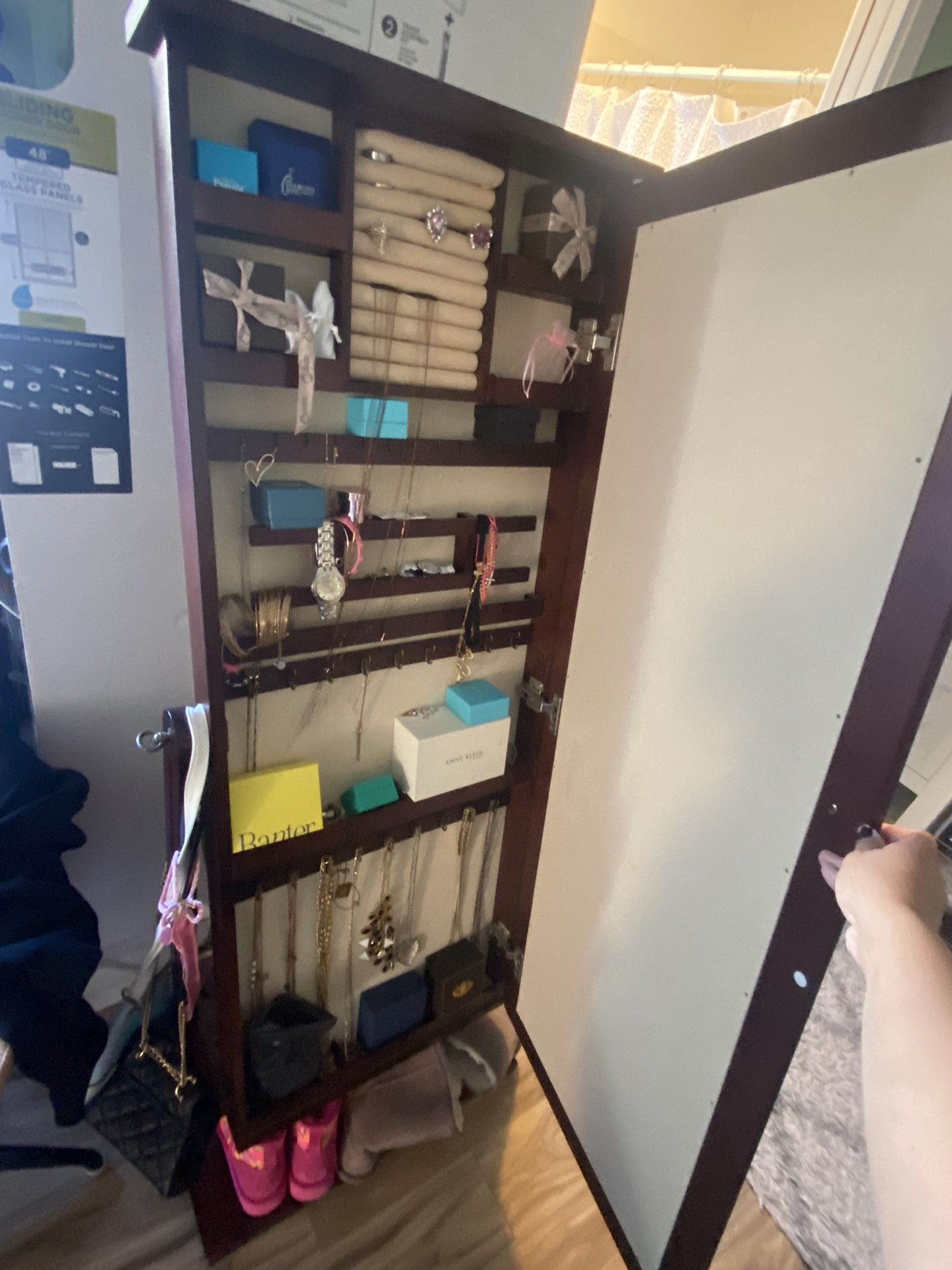 Wide Freestanding JEWELRY ARMOIR