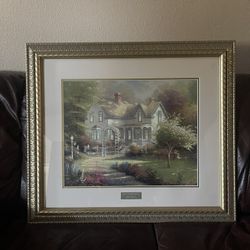 Home Interiors Picture With Frame.