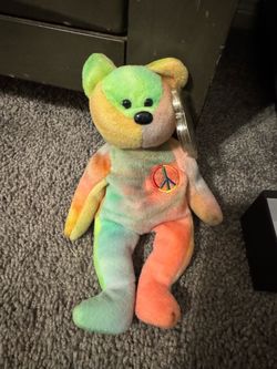 1996 rare beanie baby with tag errors