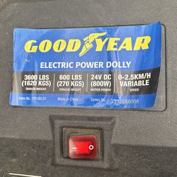 Goodyear Eléctric Power Dolly