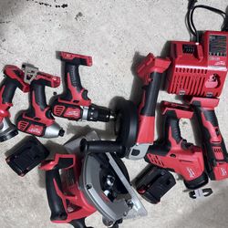 milwaukee 7 tool combo kit